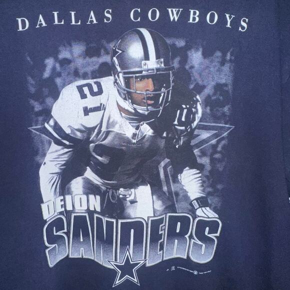 1999 Dallas Cowboys Deion Sanders - XL 24x30 - Picture 2 of 5
